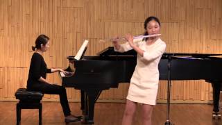 Carl Nielsen Flute Concerto 1st movement  Han yeojin [upl. by Ydospahr]