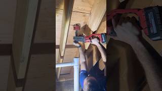 How to drill through a roof plumbing roof plumberjohn [upl. by Deacon]