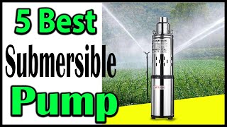 TOP 5 Best Submersible Pump Review 2025 [upl. by Kella]