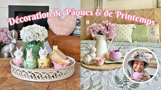 DECO PRINTEMPS amp PAQUES  Un home tour qui sent bon le lapin les fleurs le chocolat et le soleil [upl. by Leirua]