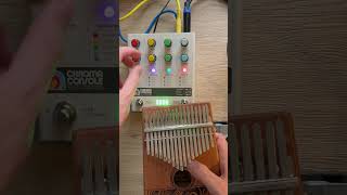 using the mic on a dictaphone to make a kalimba sound ambient [upl. by Yetac963]