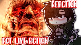 AOT REACT TO AOT LIVE ACTIONAOT [upl. by Fadiman]