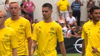 Erste Einheit im Trainingslager BVB in Bad Ragaz angekommen [upl. by Aliak]