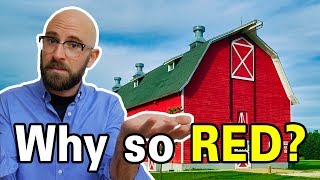 Why are Barns Traditionally Painted Red [upl. by Kooima]