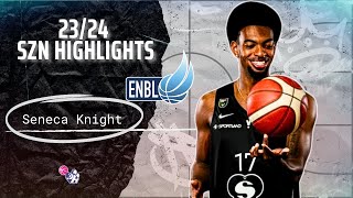 Seneca Knight Highlights 202324  LatEst ENBL League  Valmiera Glass [upl. by Llerrej]