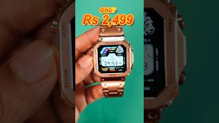 FireBoltt Retro Smartwatch with a Classic Metal Design ytshorts firebolttretro [upl. by Atikat]