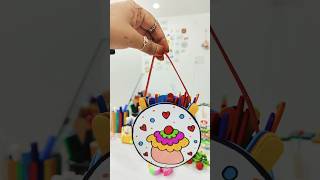 sweet cakes 🎂bag craft Diy for kids  Easiest Craft ideaviralshort youtubeshortsshortsfeeddiy [upl. by Eilrahs969]