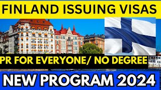 Legally Migrate to Finland in 2024  Move to Finland in 10 DAYS with your family [upl. by Ahtnams]