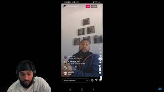 Adam Ali Responds To Latoya Ali On IG Live [upl. by Halbert669]