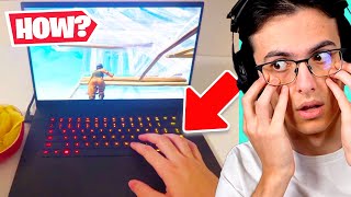 Reacting To The WEIRDEST Keybinds In Fortnite [upl. by Breanne]