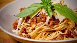 BOLOŇSKÉ ŠPAGETY které zvládne každý 👍🇮🇹 Spaghetti Bolognese [upl. by Eanyl738]