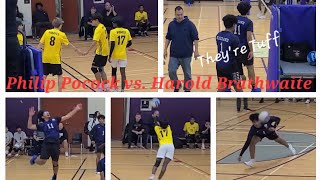 Philip Pocock vs Harold Brathwaite Prelims  ROPSSAA Junior Boys Volleyball  November 4th 2024 [upl. by Ahsitel827]