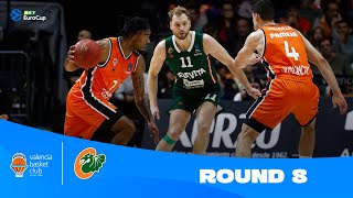 Dominant Valencia has no mercy for Cedevita  Round 8 Highlights  202425 BKT EuroCup [upl. by Borszcz]