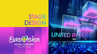 First look at the Eurovision 2024 stage  UnitedByMusic [upl. by Mochun]