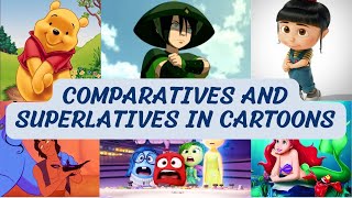 LearnEnglish Comparatives and Superlatives in Cartoons  Aprenda inglês com Desenhos Intermediate [upl. by Rebecka937]