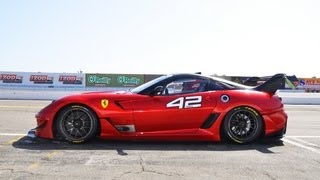 Ferrari 599XX Evo In Action [upl. by Elonore163]