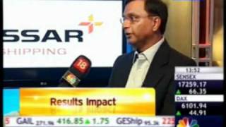 A R Ramakrishnan MD Essar Shipping chats with CNBC TV 18 [upl. by Kahle507]