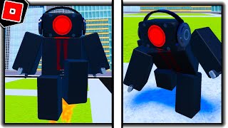 How to get DARK SPEAKERMAN MORPH  NEW STORY MODE in ST BLOCKADE BATTLEFRONT  Roblox [upl. by Isidora]