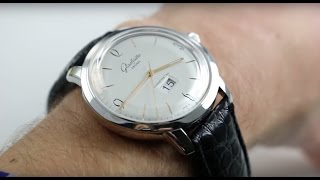 Glashutte Original Sixties Panorama Date Ref 23947010204 Watch Review [upl. by Nahtaneoj]