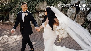 OUR OFFICIAL WEDDING VIDEO  Nicholas  Rhea [upl. by Yehudi]