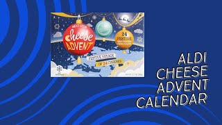 A Cheesy Holiday  Unboxing the Aldi Cheese Advent Calendar [upl. by Ykroc]