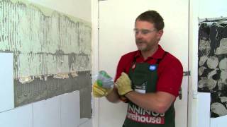 How To Remove Tiles  DIY At Bunnings [upl. by Esiocnarf]