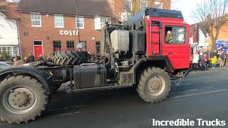 Jack Connolly Memorial Tractor Run 2024  Arriving at Henley In Arden [upl. by Rettig]