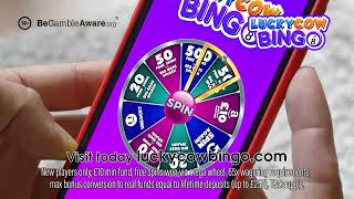 Lucky Cow Bingo  Smart Avenue Media TVC Free Spins Version [upl. by Kavita]