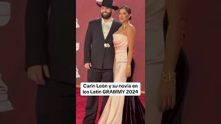 Carin Leon y su novia en latín Grammy carinleon shorts short mexico mexicano grammy [upl. by Aerdnas]