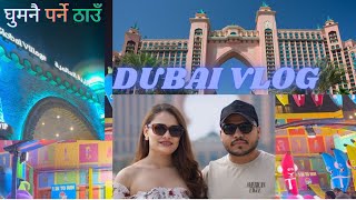 Dubai Vlog😲 Exploring Dubai mall Burj khalifa Palm Jumeirah🌴amp Global Village 😍 Rehanvlogs136 [upl. by Marni584]