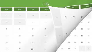 2025 ZOOM Through Monthly Calendars [upl. by Latin]