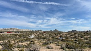 Two helicopters land on SB 15 near Stoddard Wells Road in Apple Valley for accident [upl. by Traci]