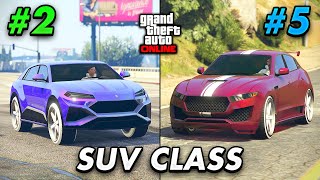 Top 10 BEST SUVs Cars In GTA 5 Online Best SUVs To Buy [upl. by Papp778]