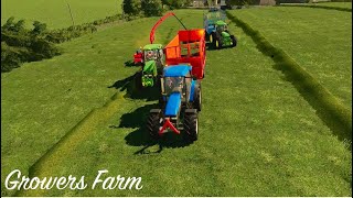 Old School Silage  Growers Farm FS19 [upl. by Moishe223]