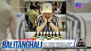 Yolanda survivor na si Mario Rebano wagi sa isang intl chess tournament  Balitanghali [upl. by Leyes211]