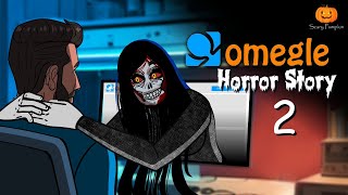 Omegle Horror Story Part 2  Omegle  Scary Pumpkin  Hindi Horror Stories  Animated Horror Stories [upl. by Decker918]