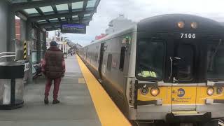 LIRR 190th Anniversary M7 Arriving at Nostrand Ave 050424 [upl. by Euqinomad]