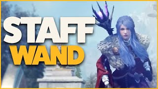 STAFF WAND HEALER BUILD  PVE [upl. by Faustena]