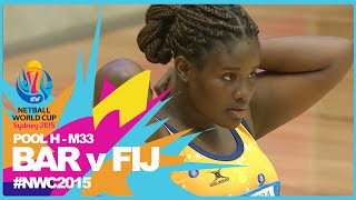 NWC15 I Barbados v Fiji I M33 [upl. by Matlick]