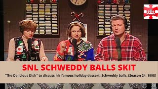 Your Backup Plan brings SNL NPRs Delicious Dish Schweddy Balls  SNL CHRISTMAS SKIT [upl. by Lydnek225]