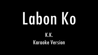 Labon Ko  Bhool Bhulaiyaa  KK  Karaoke With Lyrics  Only Guitar Chords [upl. by Eissat837]