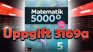 Matematik 5000 5 Uppgift 3169a [upl. by Oilcareh]