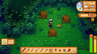 Stardew Valley 8 วิธีไปป่าลับหรือ Secret Woods  How to go Secret Woods [upl. by Edgardo]