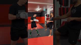 How To Block Kicks  Partner Drill mma fitness bjj boxing muaythai karate ufc vancouver [upl. by Sunny]