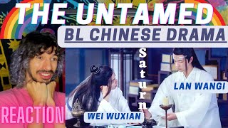 BL  The Untamed  LAN WANGJI amp WEI WUXIAN  Saturn FMV  The Untamed Chinese Drama  REACTION [upl. by Uhp926]