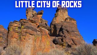 Little City of Rocks  Geological Adventure  Gooding Idaho [upl. by Avir]