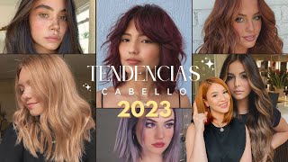 COLORES DE CABELLO QUE DEBES TENER ESTE 2023✨ TINTES INCLUIDOS [upl. by Mccallum]