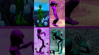 Green 😎 Alien dance vs Dami to cosita greenalien trending shortsvideos [upl. by Enilegna209]