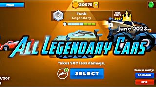 All Legendary Cars and their Abilities  Crash of Cars [upl. by Karoline292]