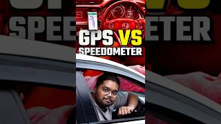 GPS Vs Speedometer 🛰️ shorts gps speedometer satellite googlemaps informative hindi cars24 [upl. by Chong]